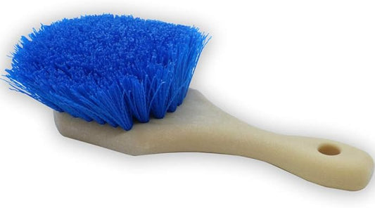 Detail King Heavy Duty Tire  Wheel Well Brush - Still Polypropylene Bristles - Highly Resistant to Heat, Acids, Chemicals  Solvents