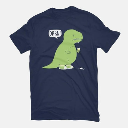 TeeFury - Darn! - Mens Animal, Dinosaur, T-Shirt