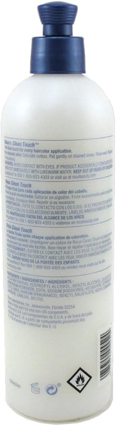 Roux Clean Touch Hair Color Stain Remover 11.8 Oz