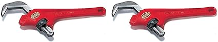 RIDGID 31305 Model E-110 Hex Wrench, 9-12-inch Offset Hex Wrench (Pack of 2)