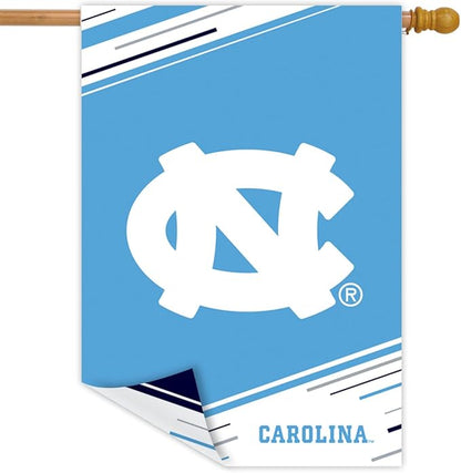 University of North Carolina NCAA Licensed Double-Sided House Flag 28" x 40" Briarwood Lane