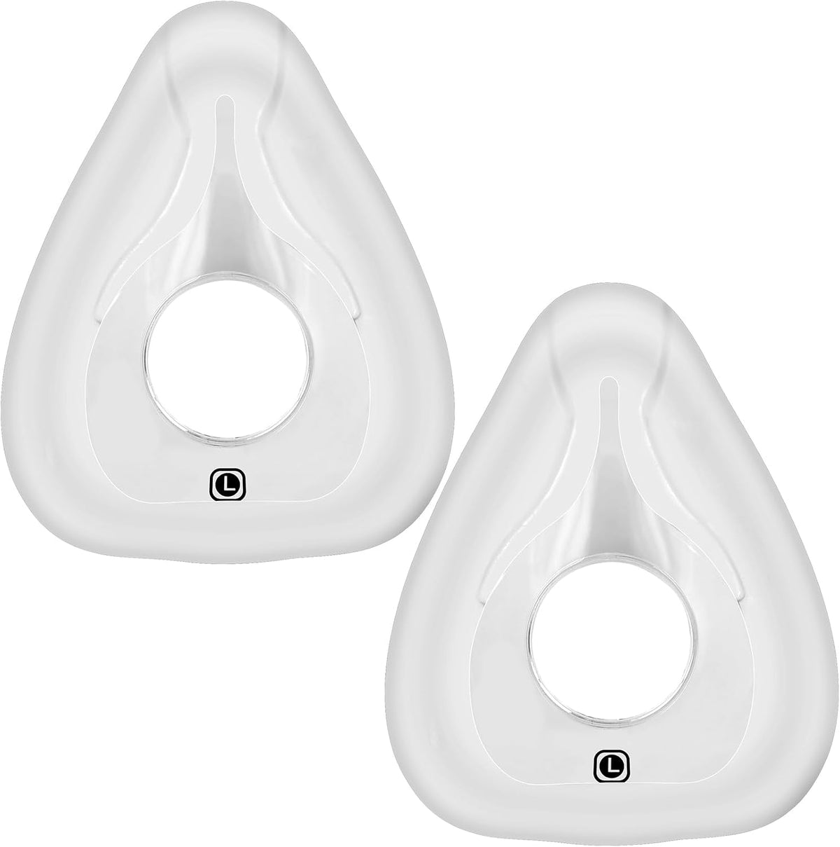 Replacement Cushion for AirFit F20, Compatible with Original Airfit F20 Frame, Premium Seal & Ultra-Comfortable Fit, Full Face CPAP Mask, Large, 2 Packs ( no original box )