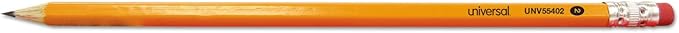 Universal UNV55402 Pre-Sharpened Woodcase 2 HB Pencil (72Pack)