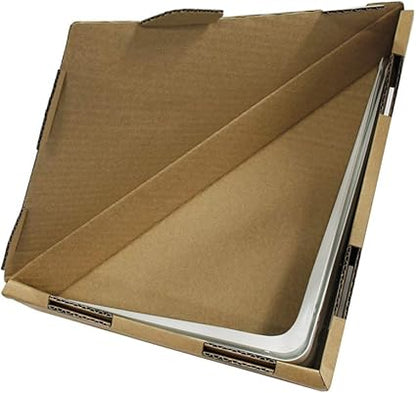 Shelf Brackets White 8 x 10 inches Pack of 2 - Bracket Supports for DIY Hanging Shelves Heavy Duty