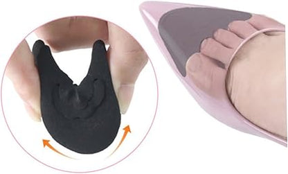 Shoe Head Pad Forefoot Insole Set Anti-Slip Half-Size Insoles for High Heels