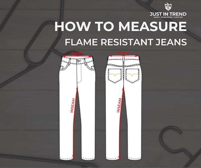 Flame Resistant FR Denim Jeans - 100% C