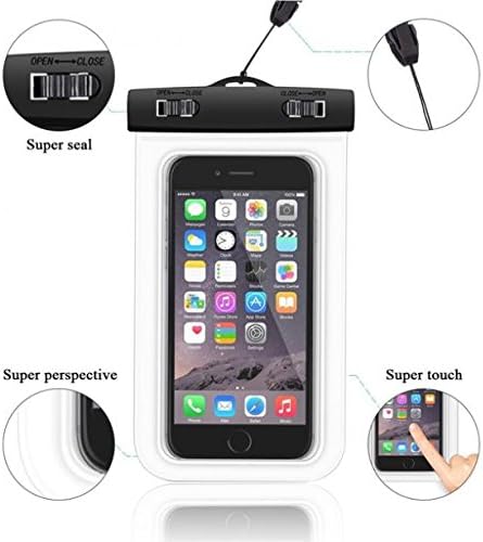 Waterproof Case for Galaxy A50, A30, A20 - Underwater Bag Floating Cover Touch Screen IPX8 Pouch Clear Compatible with Samsung Galaxy A50A30A20 Phone Models