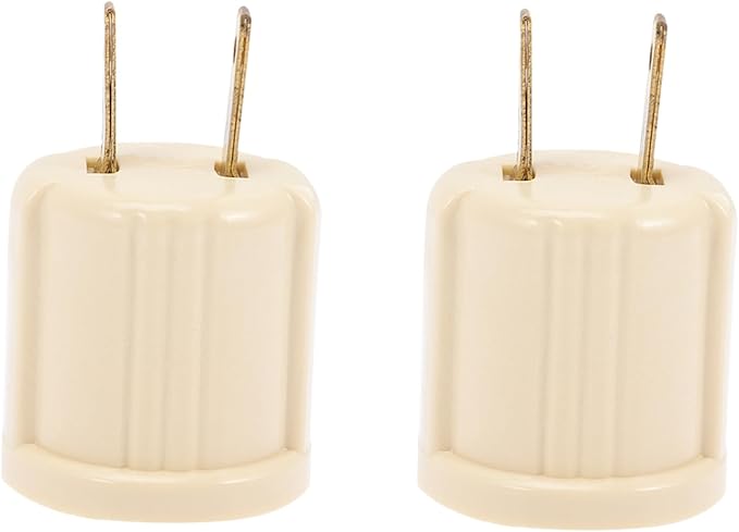 DOITOOL 2sets Indoor Use Light Socket Adapter Us to Bulb Socket Outlet Converter Easy Installation 2pcs2