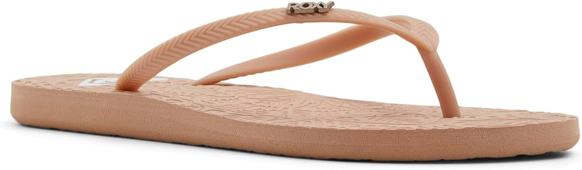 Beige Color Roxy Women's Antilles Flip Flop Sandal | Beach Sandals