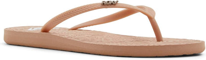 Beige Color Roxy Women's Antilles Flip Flop Sandal | Beach Sandals