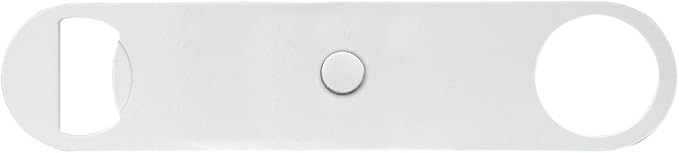 Thirsty Rhino Suma Bottle Opener Magnet, White