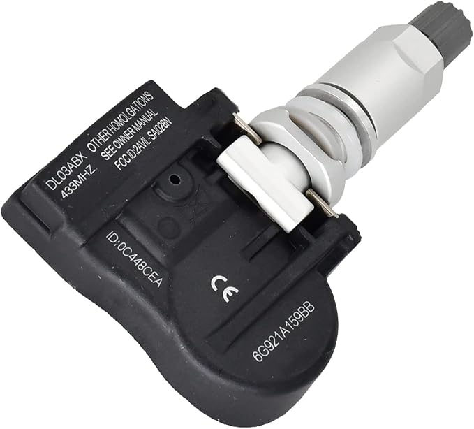6G92-1A159-BB Tire Pressure Monitoring System Sensor TPMS Sensor 6G921A159BB 433MHz Compatible with Volvo C30 C70 S40 S80 V50