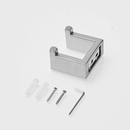 Elegant Double Towel Hook for Organized Serenity, Durable Stainless Steel Design, Any Bathroom Decor, Brushed Nickel
