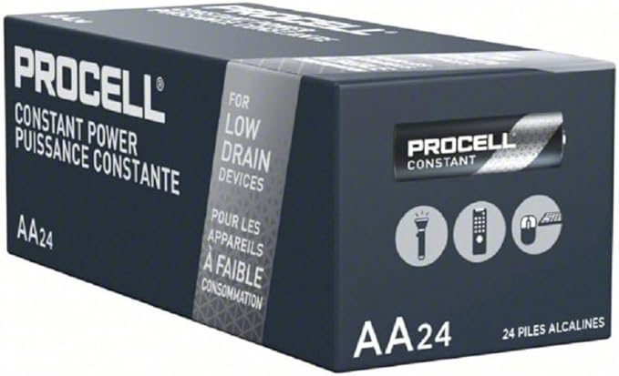 Bulk ProCell Batteries, AA, 24Box, PC1500