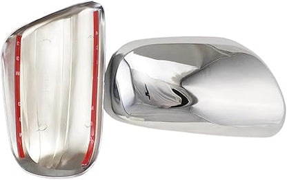 Chrome Plated Rearviewï¼ŒCar Accessories Side Mirror Cover Trim Paste Styleï¼ŒCompatible For Toyota Prius Prius20 2003-2009