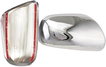 Chrome Plated Rearviewï¼ŒCar Accessories Side Mirror Cover Trim Paste Styleï¼ŒCompatible For Toyota Prius Prius20 2003-2009