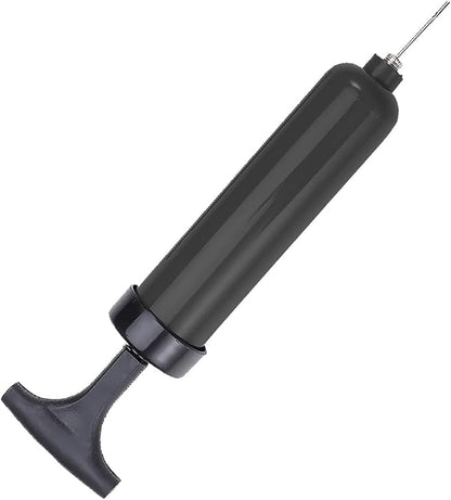 Pump and Needle Comfortable Handle with Metal Rod Suitable for Soccer Basketball Football Ball and Balloon
