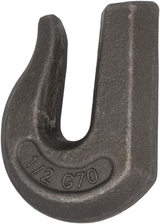 Mytee Products G70 12" Weld On Chain Grab Hooks WLL 11,300 lbs Bucket Flatbed Trailer Wrecker Tow Tie Down