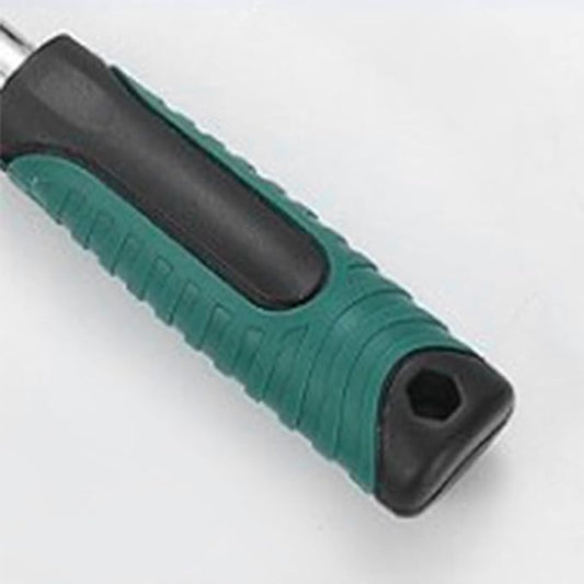 Quick Release Ratchet Wrench, CRV 38 24 Tooth Ergonomic Rubber Handle Auto Repair Tool