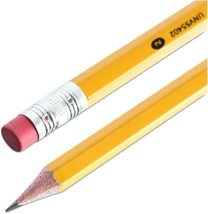 Universal UNV55402 Pre-Sharpened Woodcase 2 HB Pencil (72Pack)