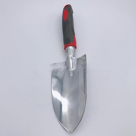 1pc Flower Shovel Hoe rake Gardening Tools Garden Shovel Planting Flowers Planting Grass sea stall Tools Children Shovel Sand Toys for Digging-Green Handle Aluminum Alloy Three rakes
