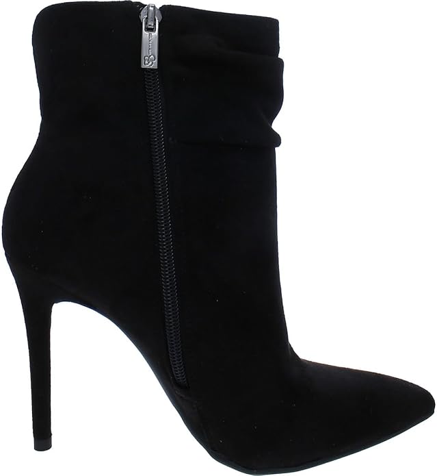 Jessica Simpson Womens Lerona Zipper Pointed Toe Booties .