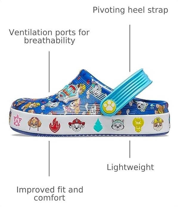 Crocs Kids Paw Patrol Off Court Clogs