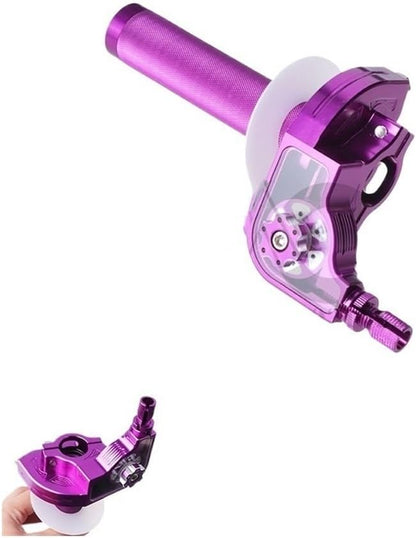 Handles Grips 0.866 in Universal CNC Aluminum Throttle Twist Bar Grip for Motorcycle Moped Scooter Accessories