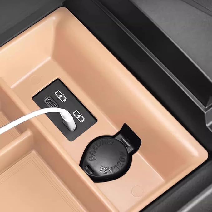 Central Control Armrest Box Storage Box for Lexus ES(Flocking) Car Center Console Armrest Box Interior Organizer Storage Box For Lexus ES 2021-2025 ES250 ES300h ES350 Automotive Accessory