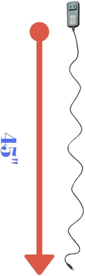 48 Volt Power Supply  Power Adapter Compatible with VOIP Polycom IP Phones VVX 300, 301, 310, 311, 400, 401, 410, 411, 500, 501, 511, 600, 601, 611, 1500 2200-46170-001, Sound Point IP 560, 670