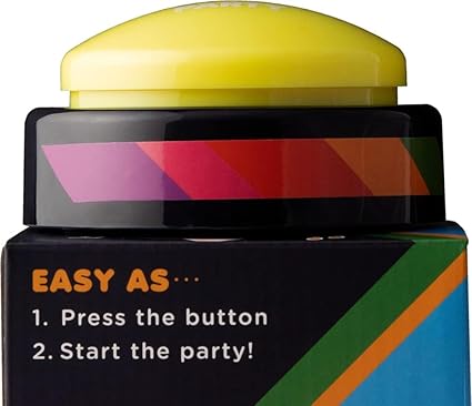 30-Second Dance Party Button Toy, Fun Office Desk Toy, Camping Companion, Classroom Break Toy, and Surprise Gadget