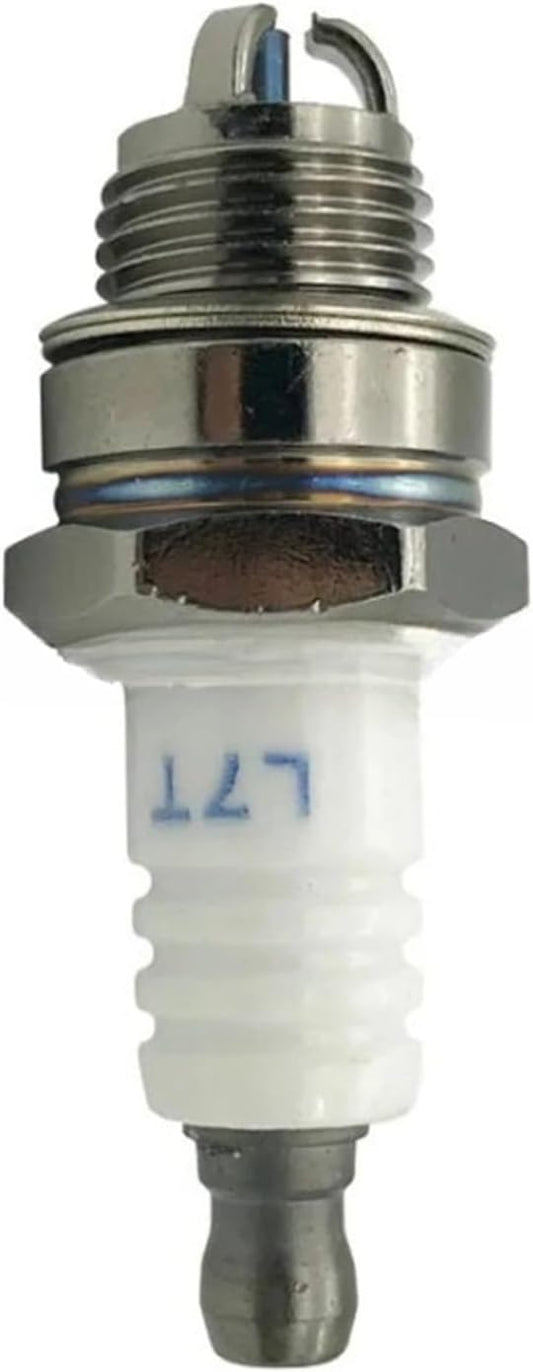 1 2 PCS 3 electrode Spark Plug L7T Compatible for BM6A BMR6A WS6E WS7E BPMR6A WS7F CJ7Y W20MU L7TC BPMR7A 2-stroke chain saw field mower(1 PC), liuxx2005