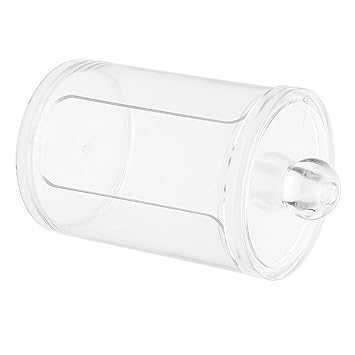 Powder Puff Storage Box Makeup Pad Organizer Makeup Sponge Clear Container with Lid Makeup Holder Blending Sponge Holder Beauty Sponge Makeup Containers Transparent Plastic