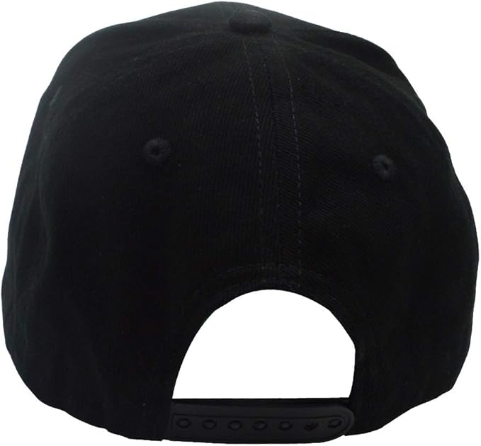 Wayne's Hat Adjustable Unisex Embroidered Trucker Baseball Cap Black