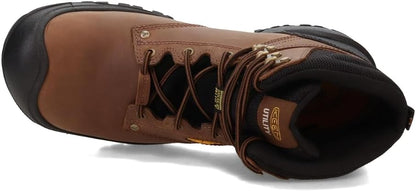 Size 12D, KEEN Utility Men's Independence 6" Leather Waterproof Composite Toe Work Boot