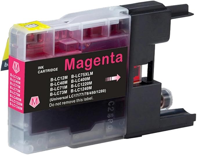 Compatible with Ink LC1280 LC1240 LC1220 MFC-J280W MFC-J425W MFC-J430W MFC-J435W MFC-J5910DW MFC-J6510DW DCP-J925DW(1M)