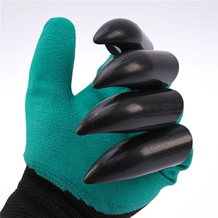 Gardening Gloves with Claws for Planting, Claw Garden Gloves for Women Men, Claw Gloves Garden Tools for for Easy Digging & Plants Harvest