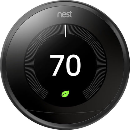Google Nest Learning Thermostat - Programmable Smart Thermostat for Home (all accessories included)