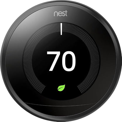 Google Nest Learning Thermostat - Programmable Smart Thermostat for Home (all accessories included)