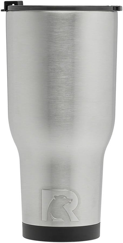 RTIC Double Wall Vacuum Insulated Tumbler, 40 oz, Stainless Steel