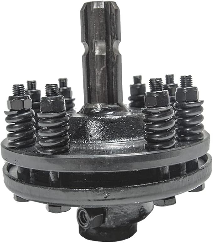 Jeremywell Tractor PTO, Rotary Cutter Slip Clutch 1-3/8''x 6-Spline Both Ends, Easily Add on PTO Drive line