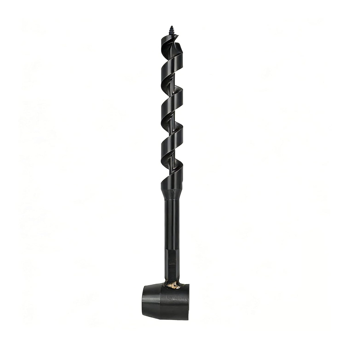 19mm Hand Auger Wood Drill - Bushcraft Manual Survival Self-Tapping Drill Bit for Camping, Outdoor Hiking & Woodworking (260mm Total Length)