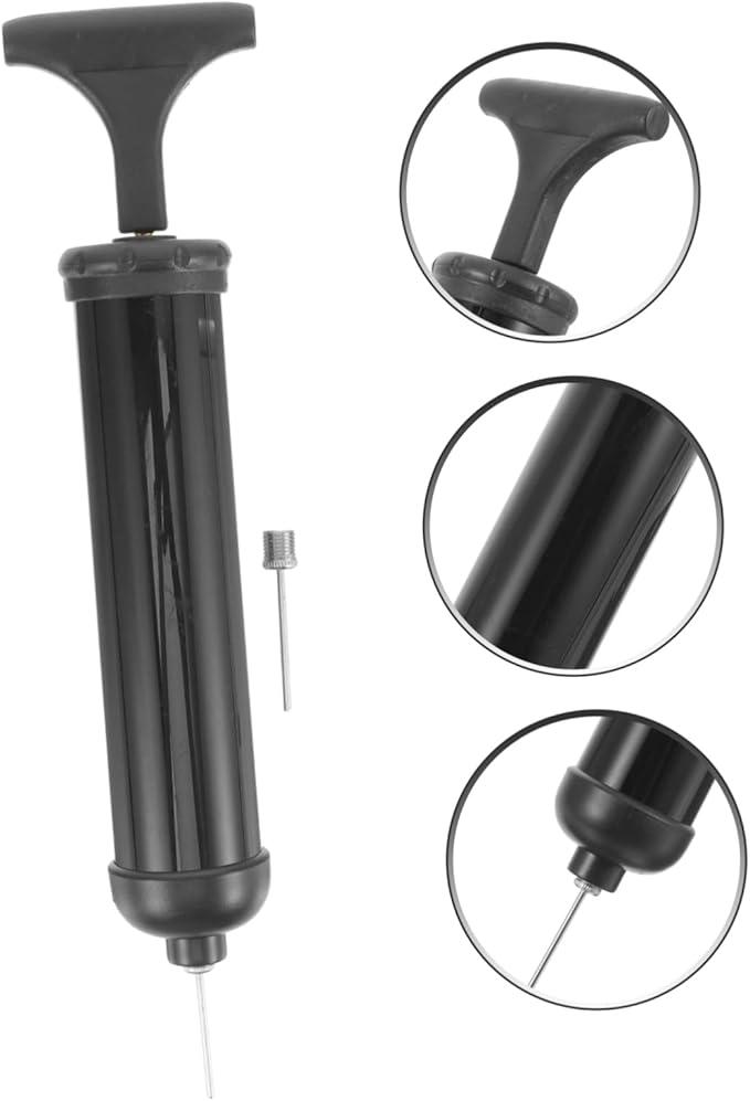 Milisten -in-one Ball Inflation Pump Set Hand Pump for Basketball Soccer Volleyball Sturdy Easy to Use