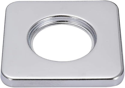 24" Chrome Wall Mounted Square Shower Extension Arm For Rainfall Shower Head Bathroom Tools Accessories,as shown