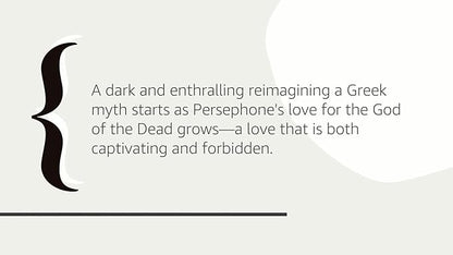 A Touch of Darkness (Hades x Persephone Saga, 1)