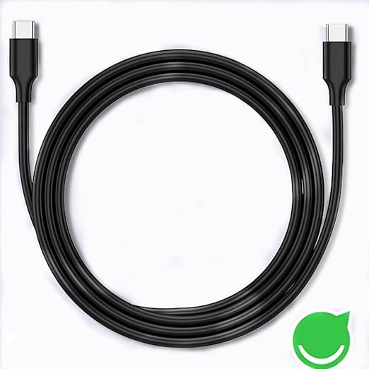 High Speed USB C to USB C Charging Cable 3FT - USBC Cable 480Mbps Speed Type C to Type C Charger Braided Durable, Fast Charging  Data Transfer (1-Pack)