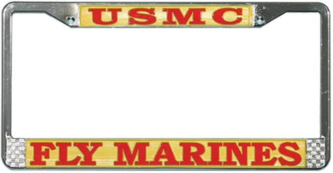 USMC Fly Marines License Plate Frame