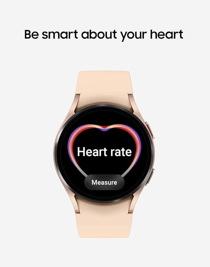 Samsung Galaxy Watch 4 40mm Smart Watch Bluetooth - Pink Gold (Renewed)