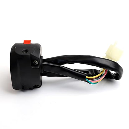 Zuma Chinese Scooter Waterproof Aluminum 78'' 22mm LeftRight Side Handle Switch Control Assembly Set with Ignition Cutoff Function for Disc Brake System GY6 50cc 125cc 150cc Moped Scooter Motorcycle