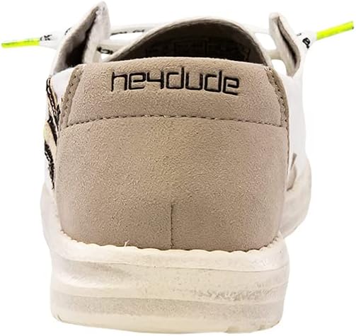 Hey Dude Womens Wendy Womens Shoes Womens Lace Up Loafers Comfortable & Light-Weight